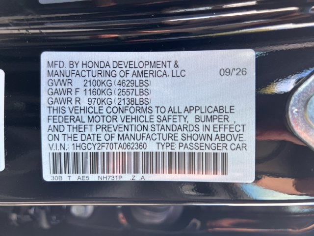 New 2026 Honda Accord Sport image 18