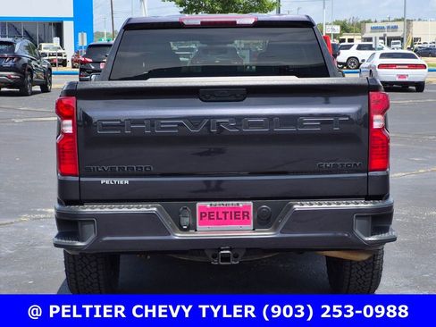 Used 2023 Chevrolet Silverado 1500 Custom w/ 2.7L Blackout Package AWD/4WD image 5