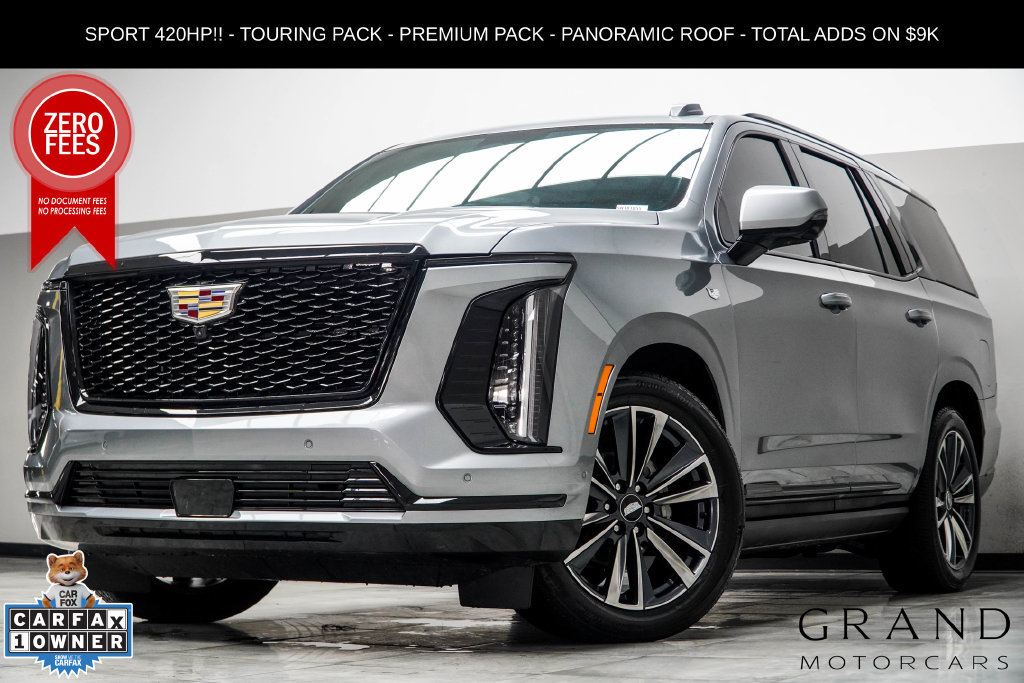 Used 2025 Cadillac Escalade Sport w/ Touring Package AWD/4WD image 1