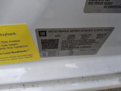 Used 2020 GMC Sierra 1500 SLE w/ SLE Value Package RWD image 26