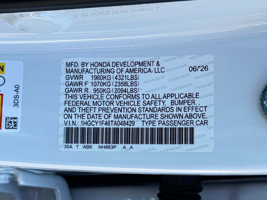 New 2026 Honda Accord SE image 35