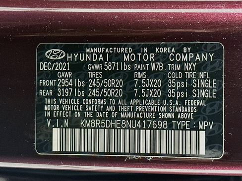 Used 2022 Hyundai Palisade Limited AWD/4WD image 12