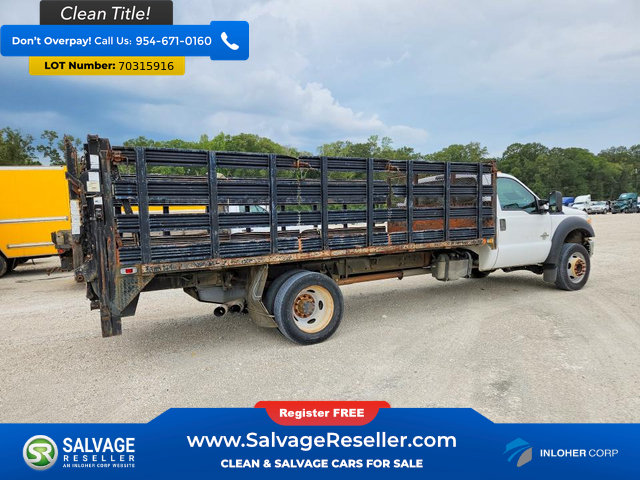 Used 2015 Ford F550 2WD Regular Cab Super Duty image 4