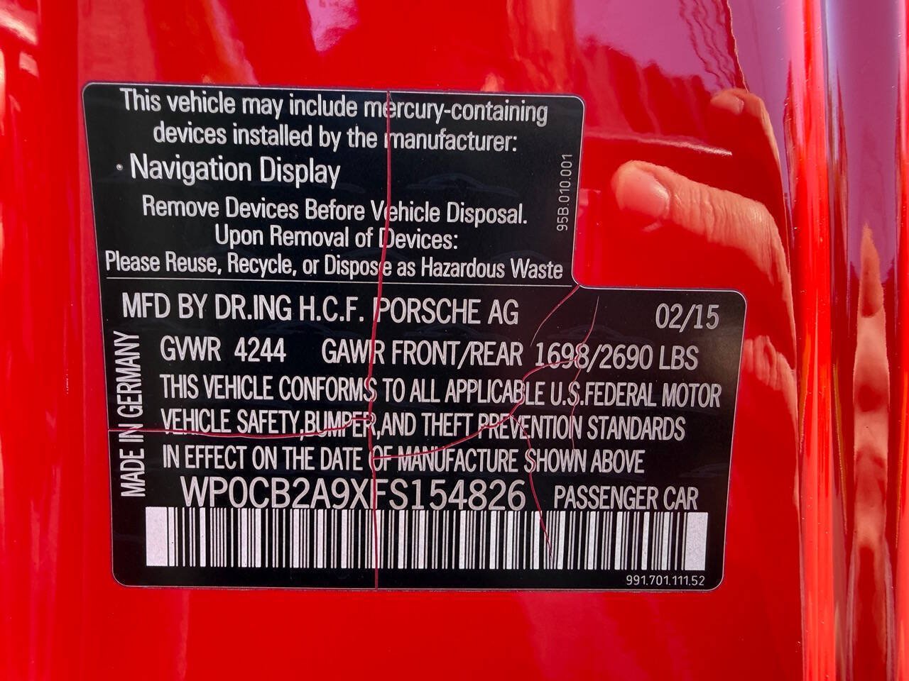 Used 2015 Porsche 911 Cabriolet image 25