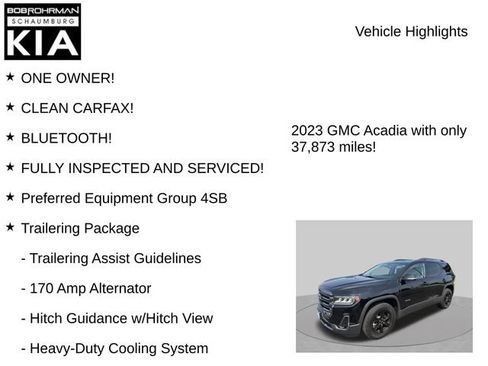 Used 2023 GMC Acadia AT4 w/ Trailering Package AWD/4WD image 8