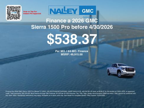 New 2026 GMC Sierra 1500 Pro w/ Pro Value Package image 7