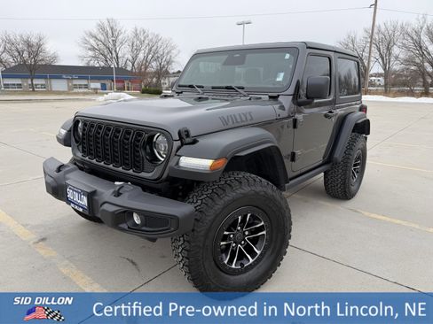 Used 2025 Jeep Wrangler Sport image 1