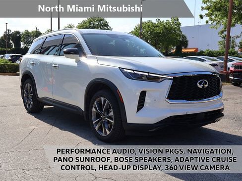Used 2023 INFINITI QX60 Luxe w/ Vision Package FWD image 1