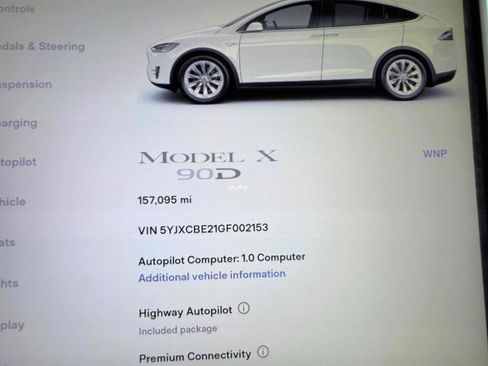 Used 2016 Tesla Model X 90D image 55