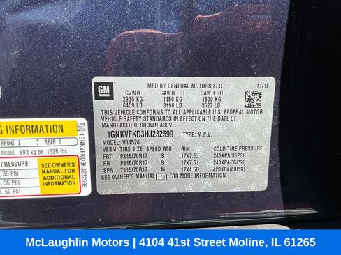 Used 2017 Chevrolet Traverse LS image 19