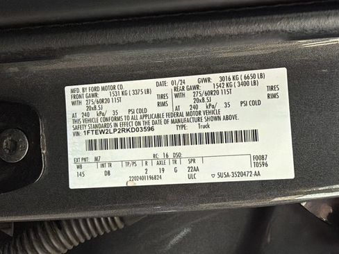 Used 2024 Ford F150 STX AWD/4WD image 45