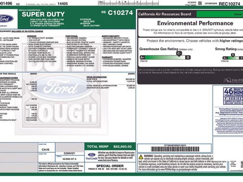 Certified 2024 Ford F350 Lariat w/ Chrome Package AWD/4WD image 6