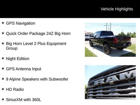 New 2026 RAM 2500 Big Horn AWD/4WD image 3