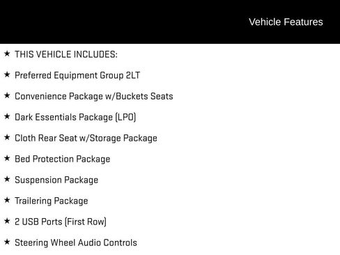 Used 2022 Chevrolet Silverado 1500 LT Trail Boss w/ Bed Protection Package image 3