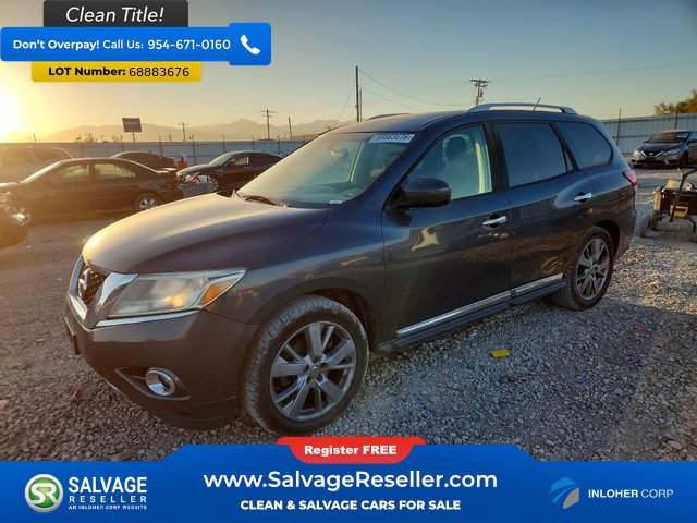 Used 2014 Nissan Pathfinder Platinum w/ Platinum Premium Package AWD/4WD image 1