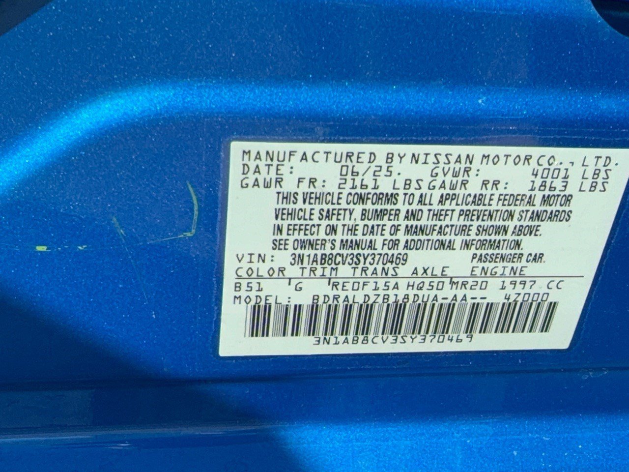 Used 2025 Nissan Sentra SV FWD image 31