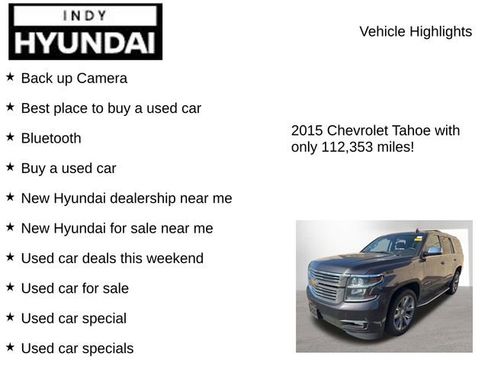 Used 2015 Chevrolet Tahoe LTZ image 7