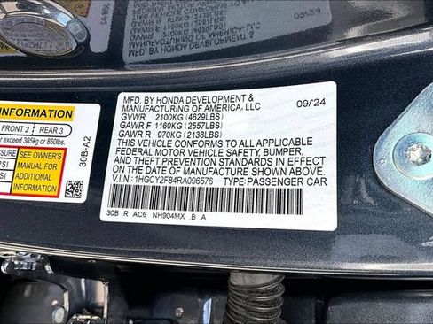 Used 2024 Honda Accord Touring image 19