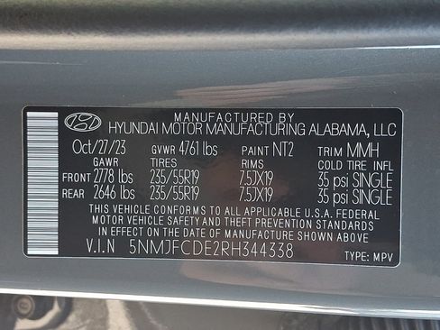 Certified 2024 Hyundai Tucson SEL w/ Convenience Package AWD/4WD image 30