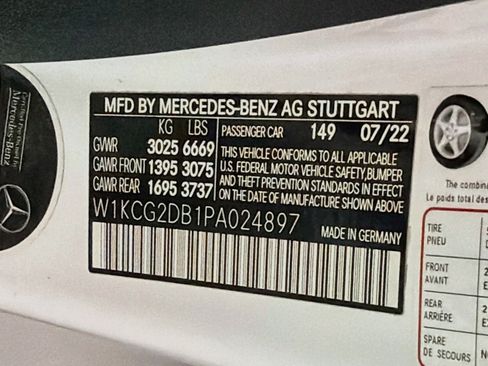 Certified 2023 Mercedes-Benz EQS 450+ Sedan image 25