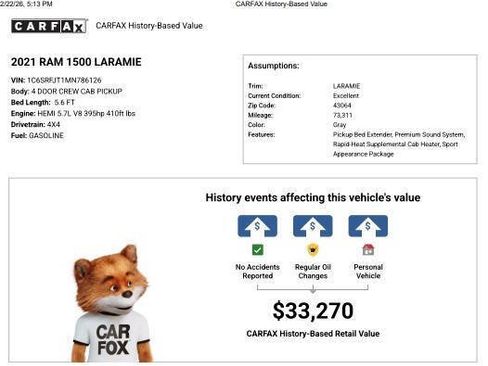 Used 2021 RAM 1500 Laramie image 17