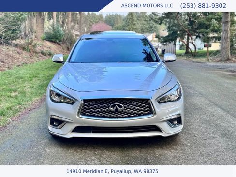 Used 2019 INFINITI Q50 Luxe w/ Essential Package (3.0T Luxe) image 8