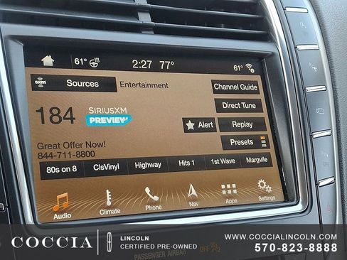 Certified 2019 Lincoln Nautilus Reserve FWD image 17
