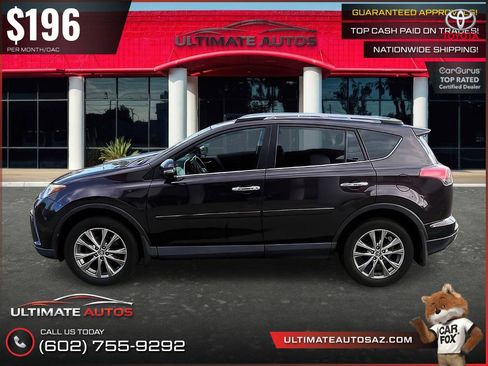 Used 2016 Toyota RAV4 Limited w/ Protection Package AWD/4WD image 7