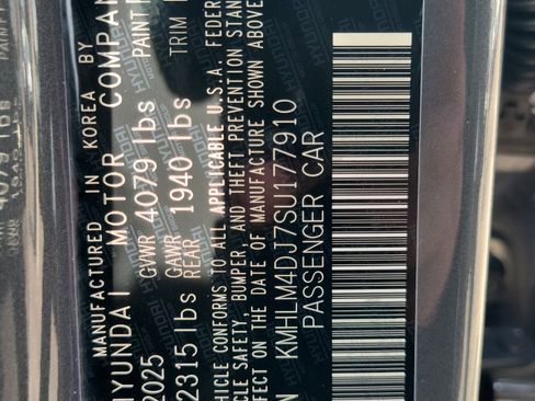 New 2025 Hyundai Elantra Hybrid FWD image 29