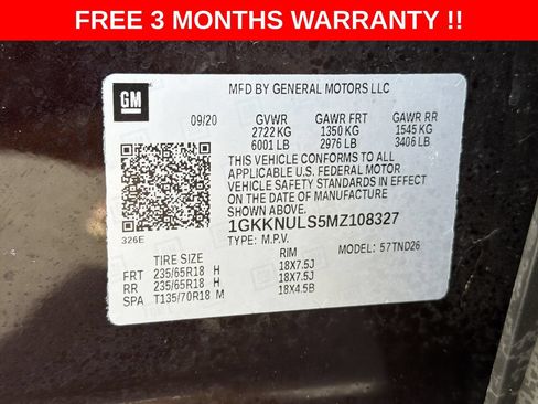 Used 2021 GMC Acadia SLT w/ LPO, Floor Liner Package AWD/4WD image 26