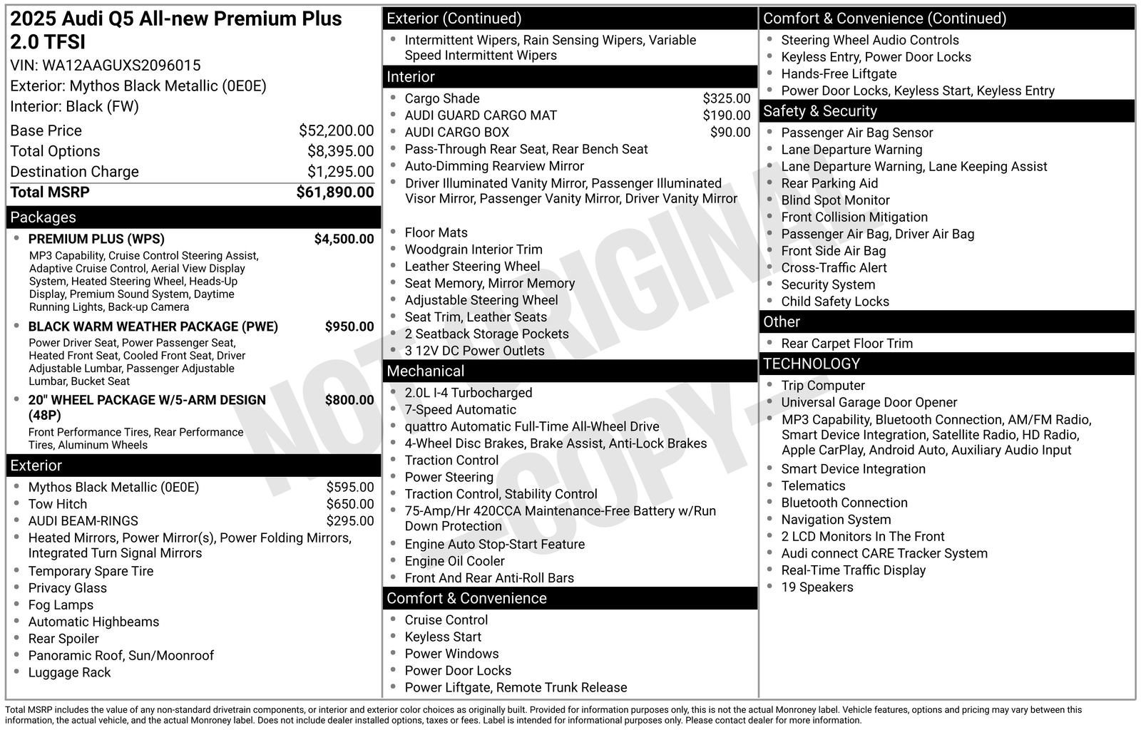 Certified 2025 Audi Q5 Premium w/ Premium Plus AWD/4WD image 33