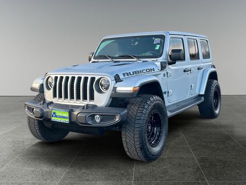 Used 2023 Jeep Wrangler Unlimited Rubicon 4xe w/ Cold Weather Group image 3