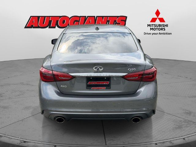 Used 2023 INFINITI Q50 Luxe w/ Cargo Package AWD/4WD image 3