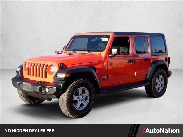 Used 2020 Jeep Wrangler Unlimited Sport S AWD/4WD image 1