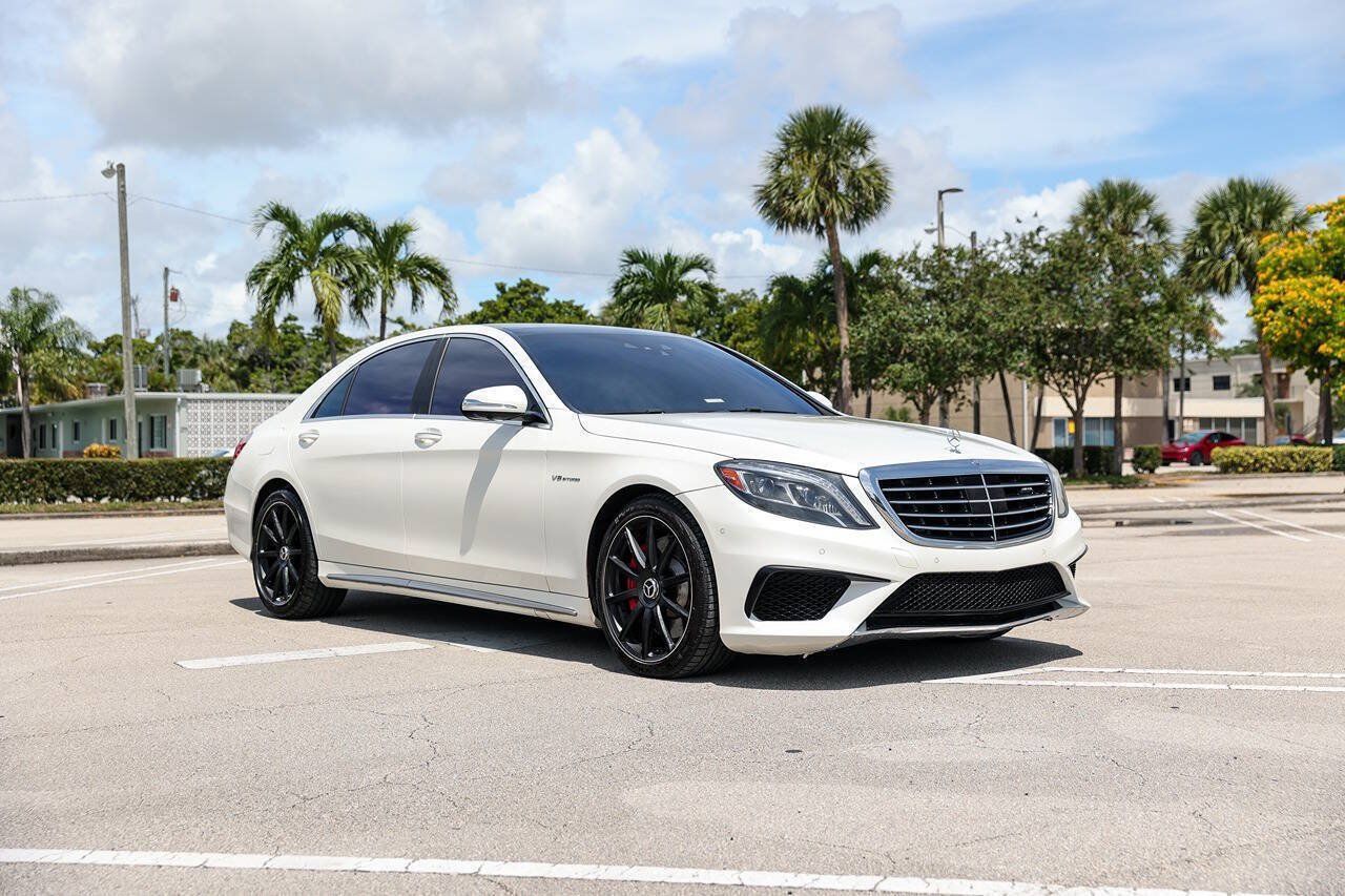 Used 2016 Mercedes-Benz S 63 AMG 4MATIC Sedan image 1