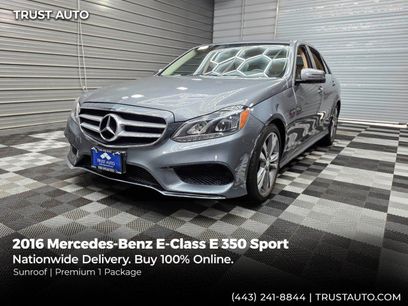 Used 2016 Mercedes-Benz E 350 Sedan