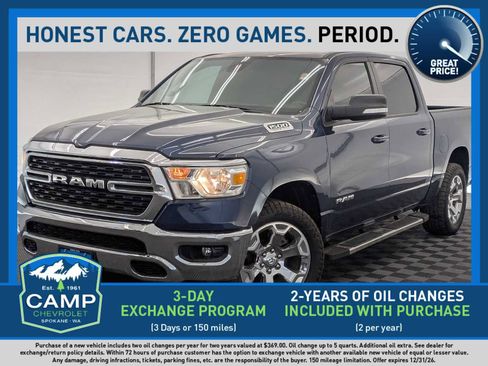 Used 2022 RAM 1500 Lone Star AWD/4WD image 1