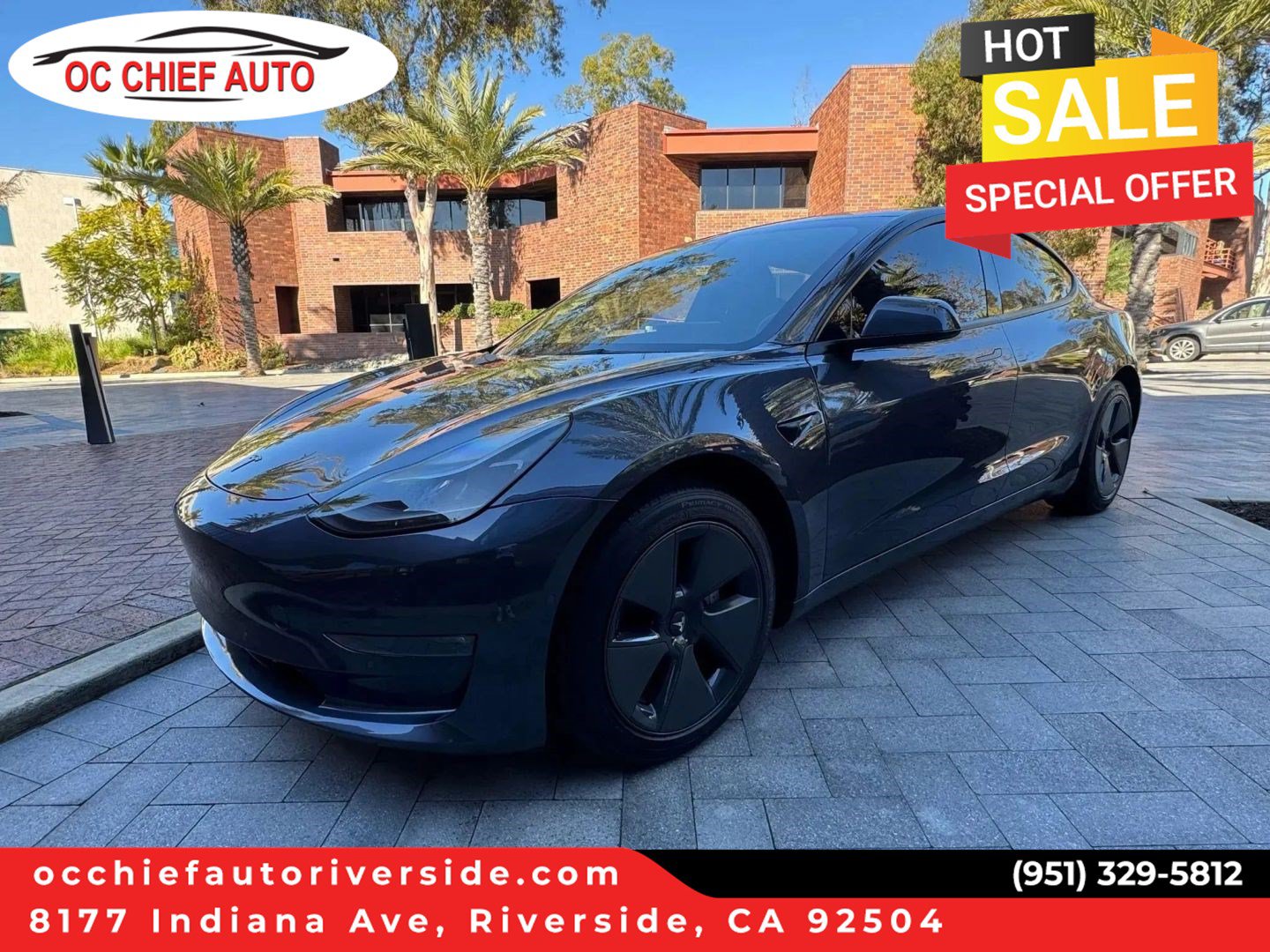 Used 2023 Tesla Model 3 Standard Range RWD image 1