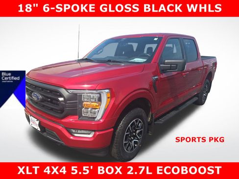 Certified 2022 Ford F150 XLT w/ Equipment Group 302A High image 1
