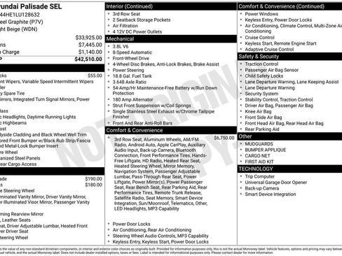 Used 2020 Hyundai Palisade SEL image 7