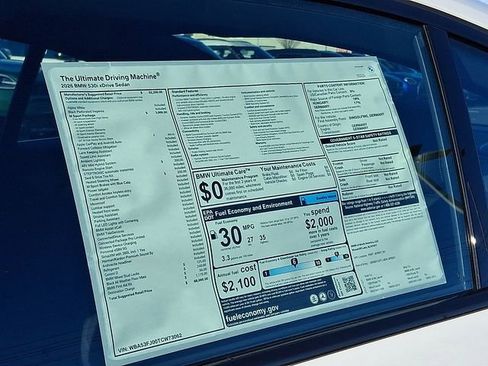 New 2026 BMW 530i xDrive 530i xDrive w/ M Sport Package image 20