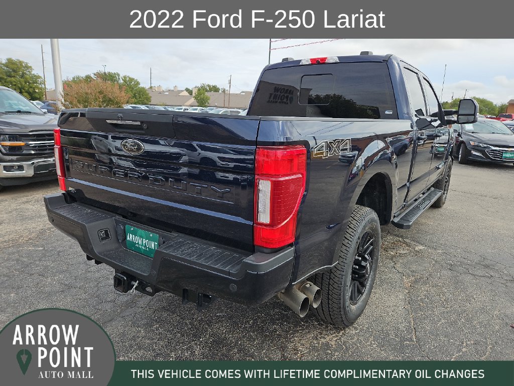 Used 2022 Ford F250 Lariat w/ Black Appearance Package AWD/4WD image 11