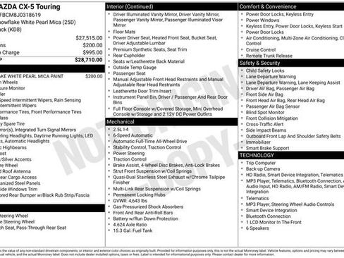 Used 2018 MAZDA CX-5 Touring image 9