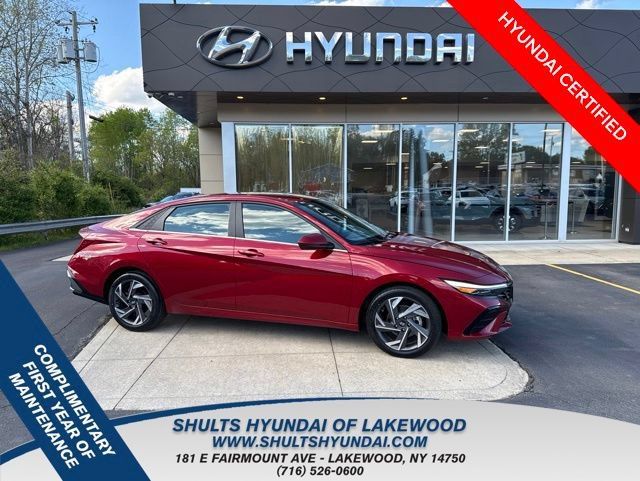Certified 2024 Hyundai Elantra SEL w/ Convenience Package FWD image 1