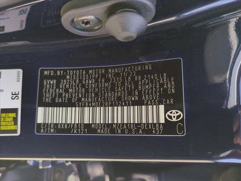 Certified 2024 Toyota Corolla LE FWD image 15
