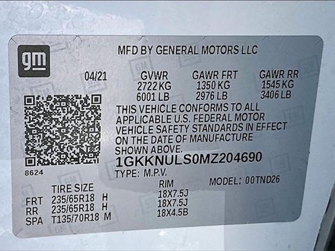 Used 2021 GMC Acadia SLT image 31