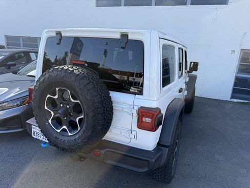 Used 2022 Jeep Wrangler Unlimited Rubicon 4xe w/ Safety Group image 4