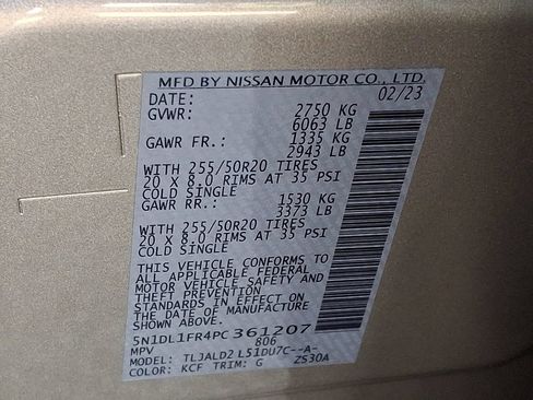 Used 2023 INFINITI QX60 Luxe FWD image 26