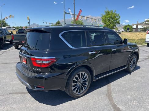 Used 2023 Nissan Armada Platinum w/ Captain's Chairs Package AWD/4WD image 8