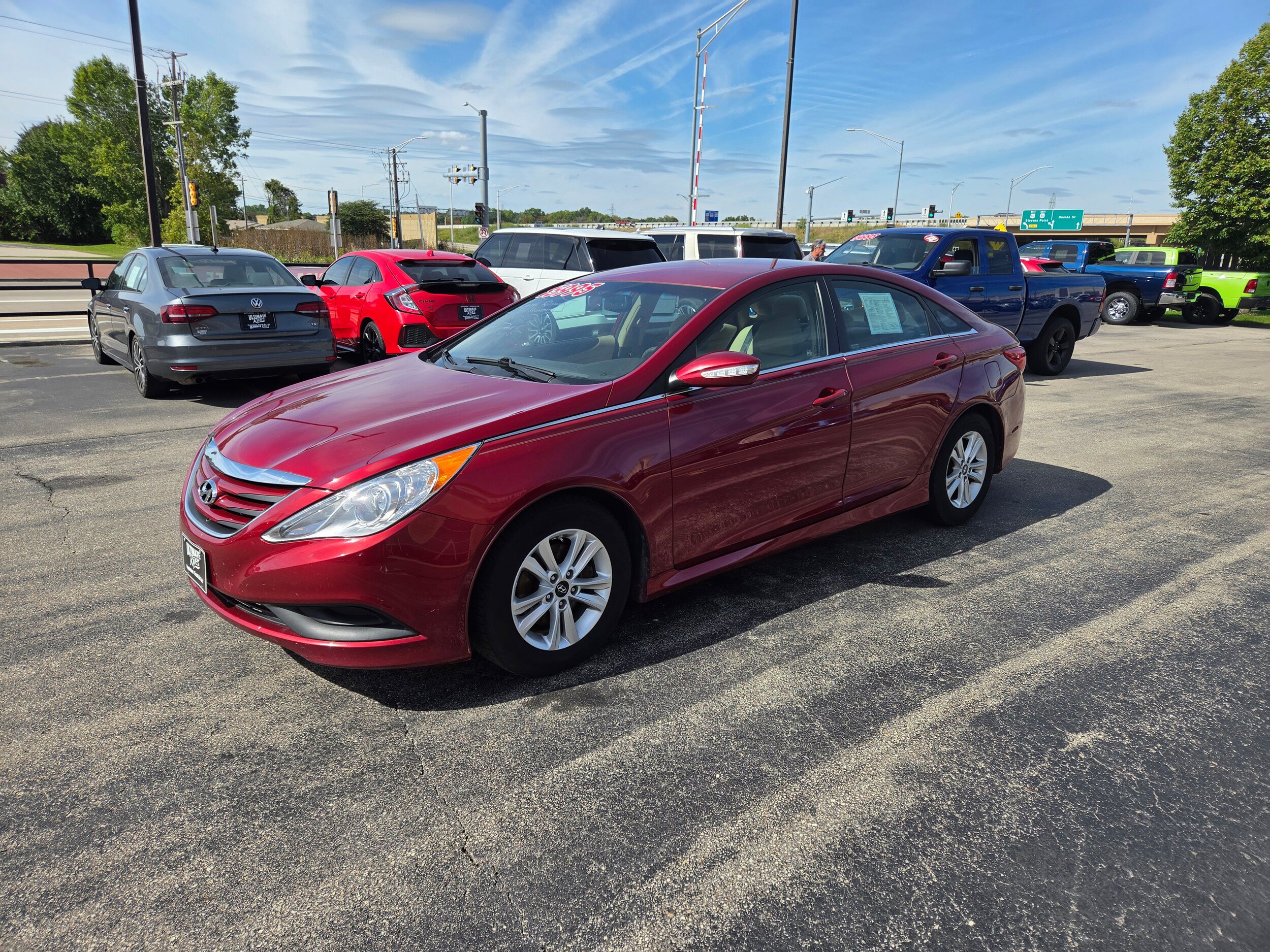 Used 2014 Hyundai Sonata GLS w/ Popular Equipment Group 2 FWD image 3